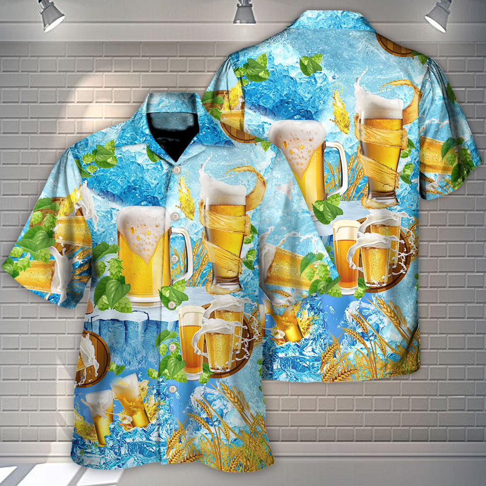 Beer Make Everyone Happy - Hawaiian Shirt - Reefox