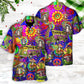 Hippie Mushroom Peace Life Be Hippie Amazing Style - Hawaiian Shirt - Reefox