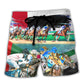 Horse UAE Flag Horse Racing Amazing Seat Lover Art - Beach Short Reefox - Owls Matrix LTD