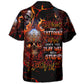 Skull Warning This Tattooed Man Does Not Play Well With Stupid People - Hawaiian Shirt