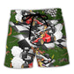 Kangraroo Racing Formula One Car Racing Australian Art Vibe - Beach Short Reefox - Owls Matrix LTD