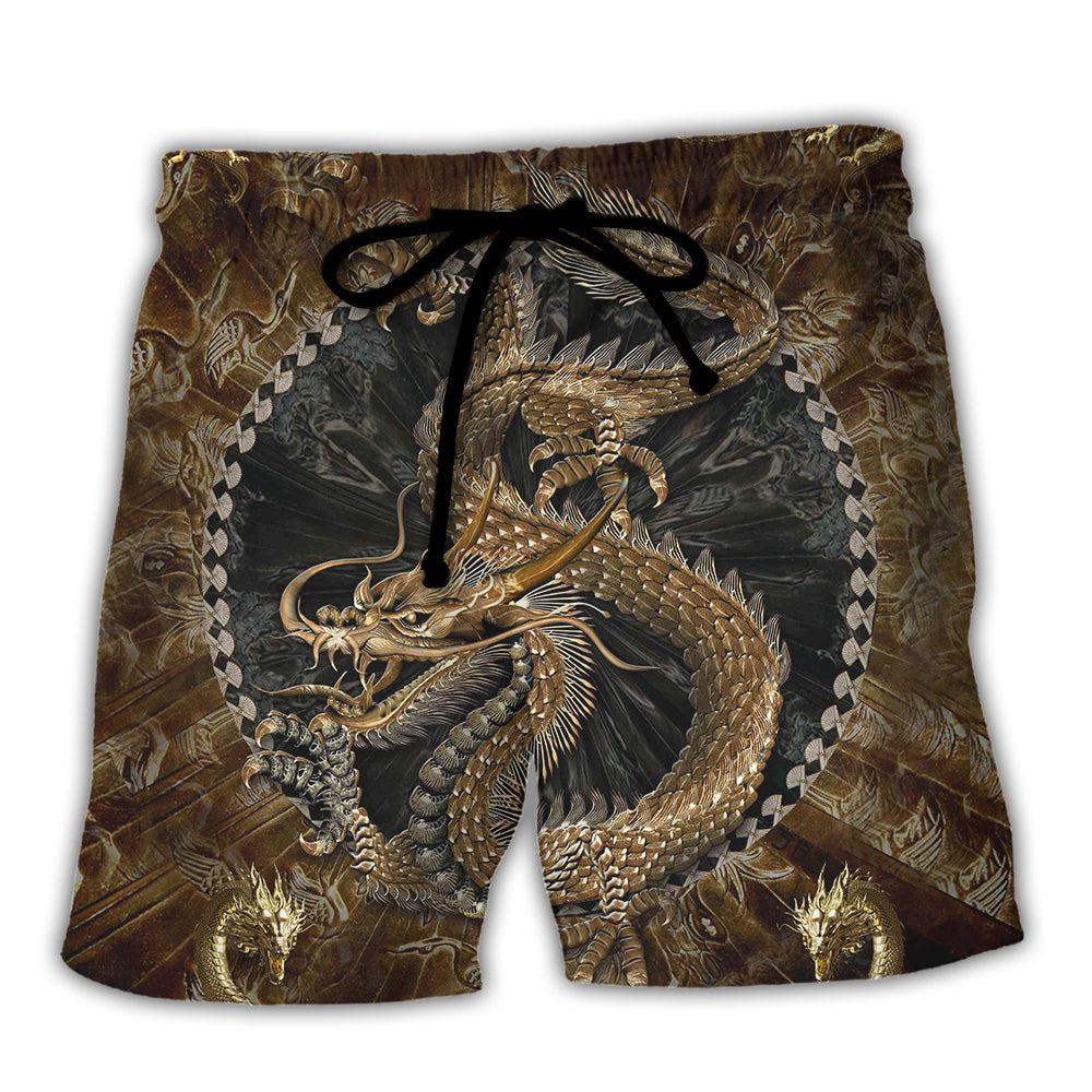 Dragon Love Life Colorful - Beach Short Reefox - Owls Matrix LTD