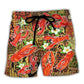 Lobster Everybody In The Hot Tub Hippie Tropical Vibe - Beach Short Reefox