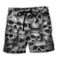 Skull No Fear No Pain - Beach Short Reefox - Owls Matrix LTD