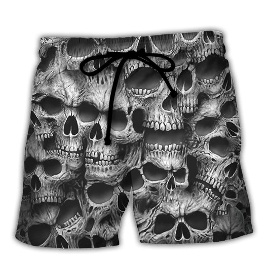 Skull No Fear No Pain - Beach Short Reefox - Owls Matrix LTD