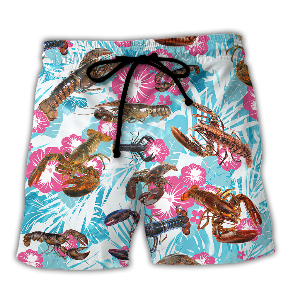 Lobstering Life is Better at the Lake - Beach Short Reefox