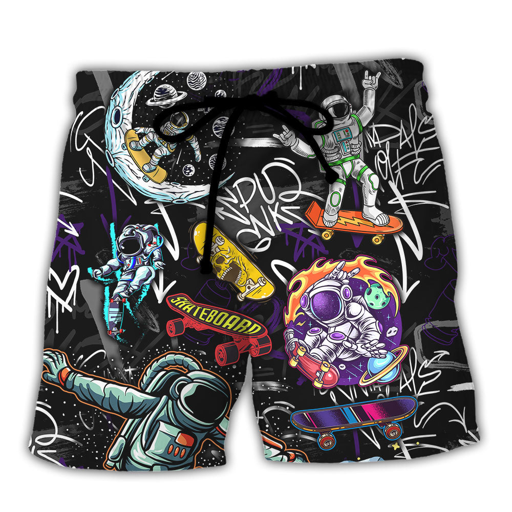 Skateboarding Don't Be Jealous Just Because You Can't Slide Like Me - Beach Short Reefox