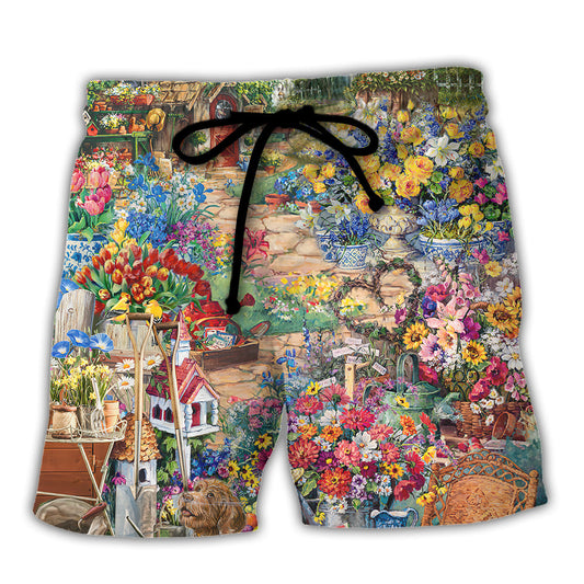 Gardening Saved Me From Being A Pornstar Now I'm Just A Plowing - Beach Short Reefox