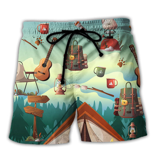 Camping Where You Spend A Small Fortune To Live Like A Homeless Person - Beach Short Reefox