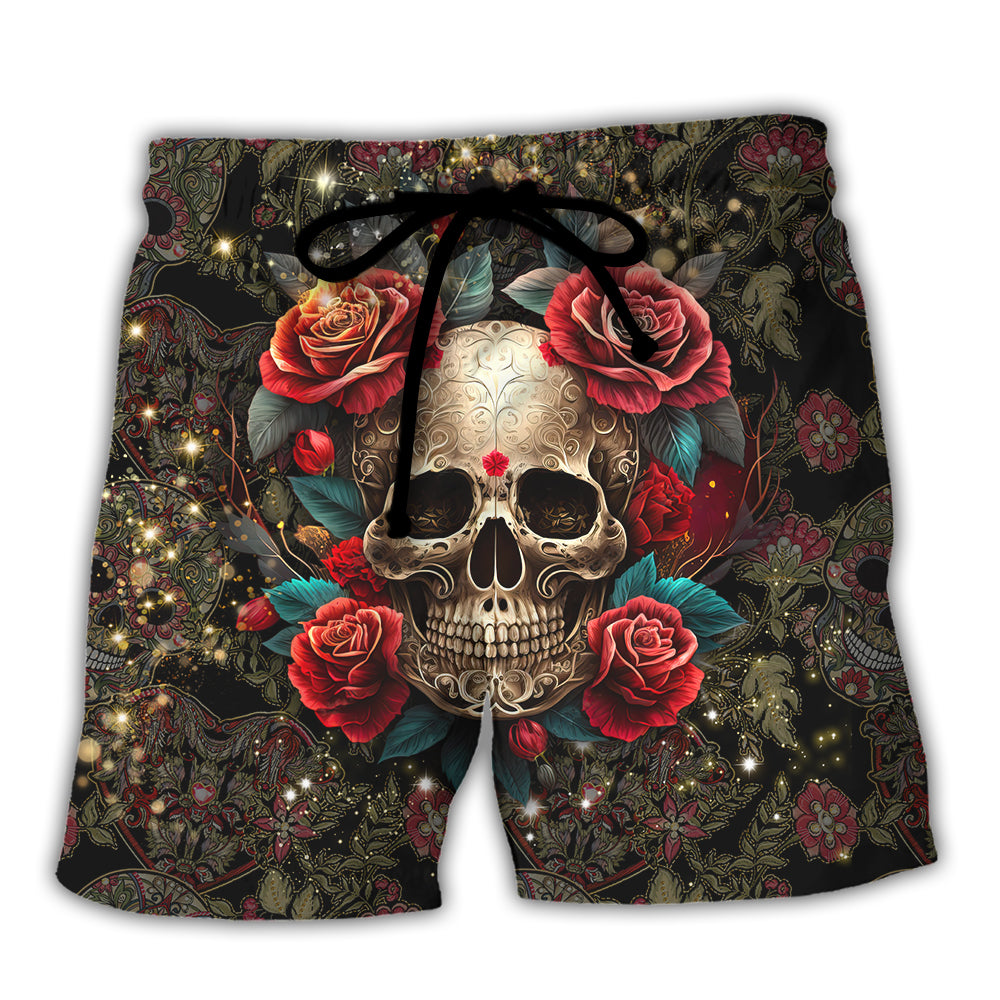 Festival Day Of The Dead Día De Los Muertos Remember And Celebrate - Beach Short Reefox