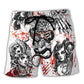 Skull I'm Not The Hero You Wanted I'm The Monster You Needed - Beach Short Reefox