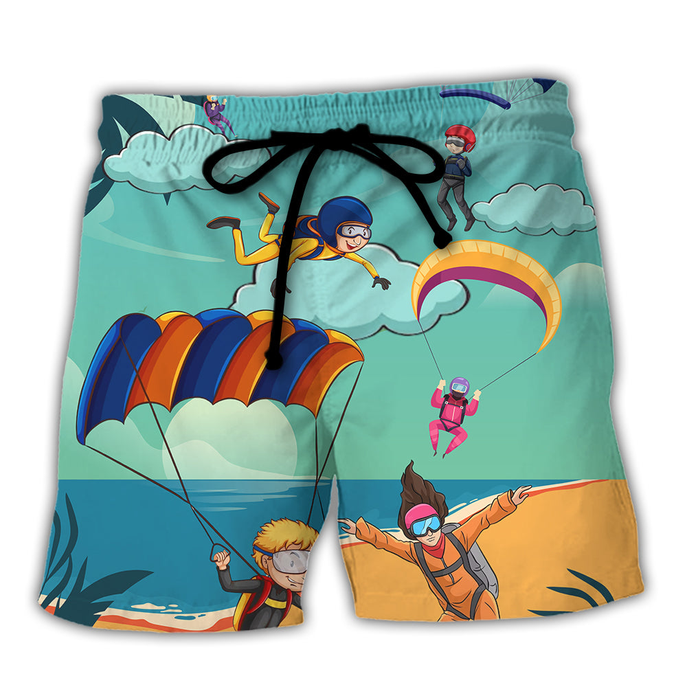 Parasailing Saved Me From Being a Pornstar Funny Parasailing Quote Gift Lover Sky - Beach