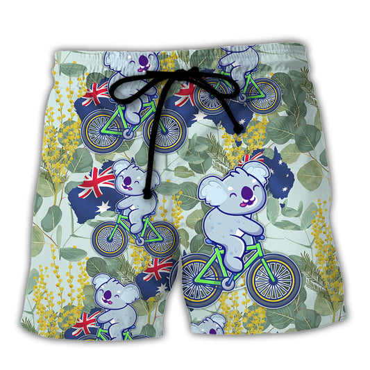 Koala Australia Ride Cycling Art Vibe - Beach Short Reefox - Owls Matrix LTD
