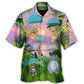 Parasailing Don't Scare Jump Jump Jump - Hawaiian Shirt