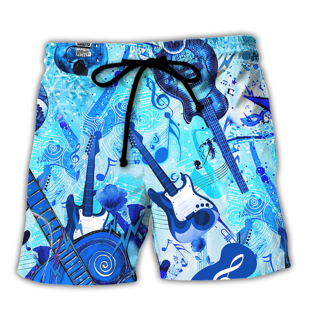 Guitar Music So Cool Style - Beach Short Reefox - Owls Matrix LTD