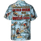 Waterskiing Never Underestimate An Old Man Who Loves Water Skiing Lover Beach - Hawaiian Shirt