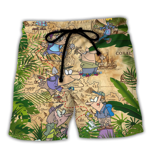 Geocaching Saved Me From Being A Pornstar Now I'm Just A Homeless - Beach Short Reefox