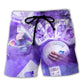 Gambling Purple Style - Beach Short Reefox - Owls Matrix LTD
