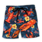 Lobster Take Me Home And Deep Me In Butter Tropical Vibe Amazing Style - Beach Short Reefox