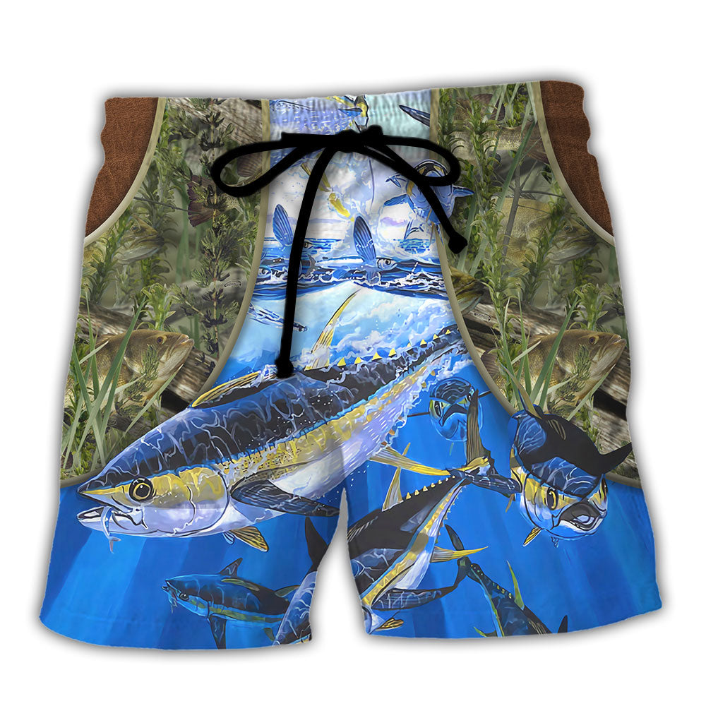 Fishing Sorry This Girl Is Already Taken By A Cool & Sexy Guy With A Big Rod - Beach Short Reefox