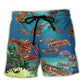 Lobstering You Are My Lobster - Beach Short Reefox