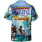 Waterskiing  Water Ski to Burn Off The Crazy Waterskiing Lover - Hawaiian Shirt