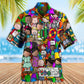 School 100 Days of School With Students - Hawaiian Shirt - Reefox