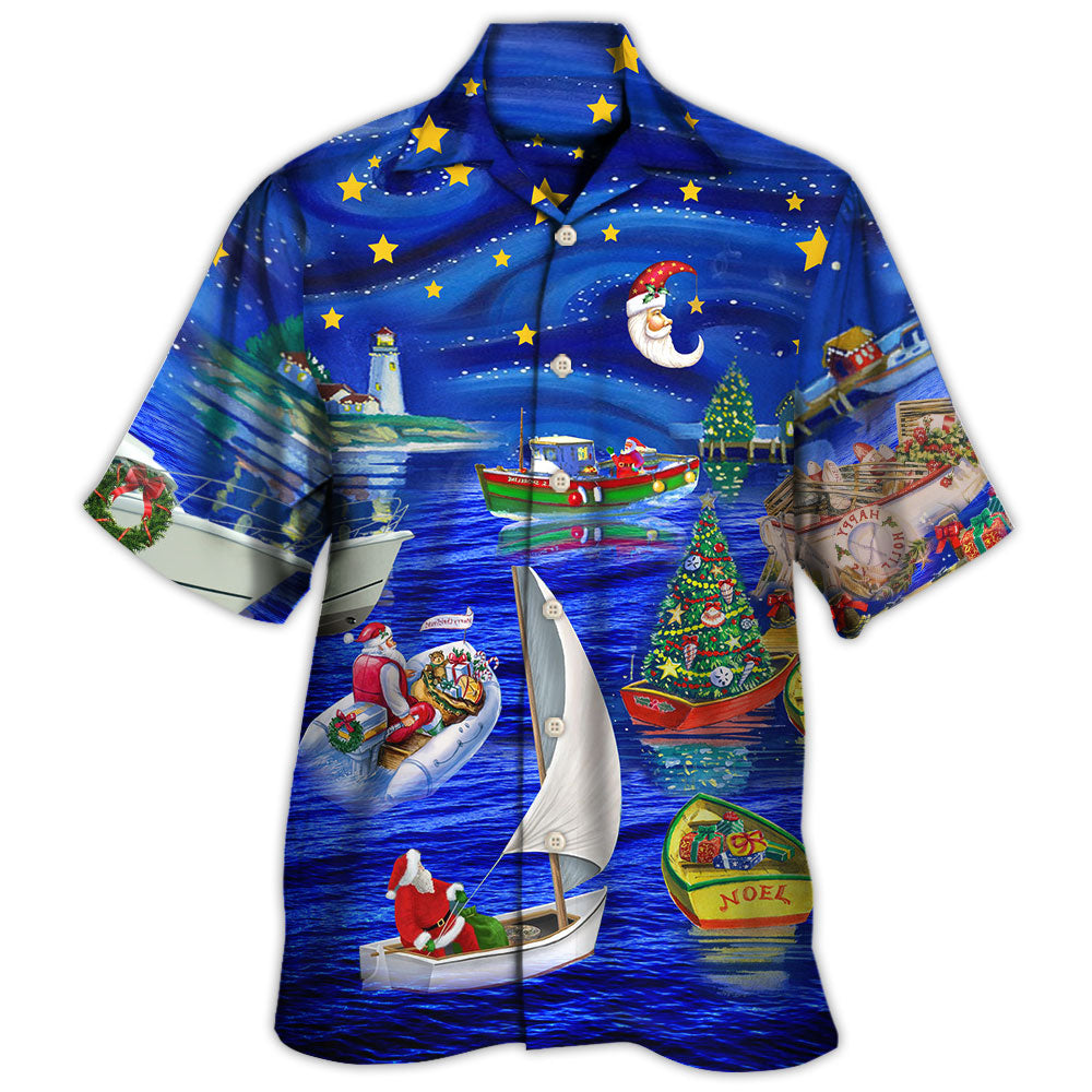 Hawaiian Shirt / Adults / S Christmas Coming On The Boat - Hawaiian Shirt - Reefox