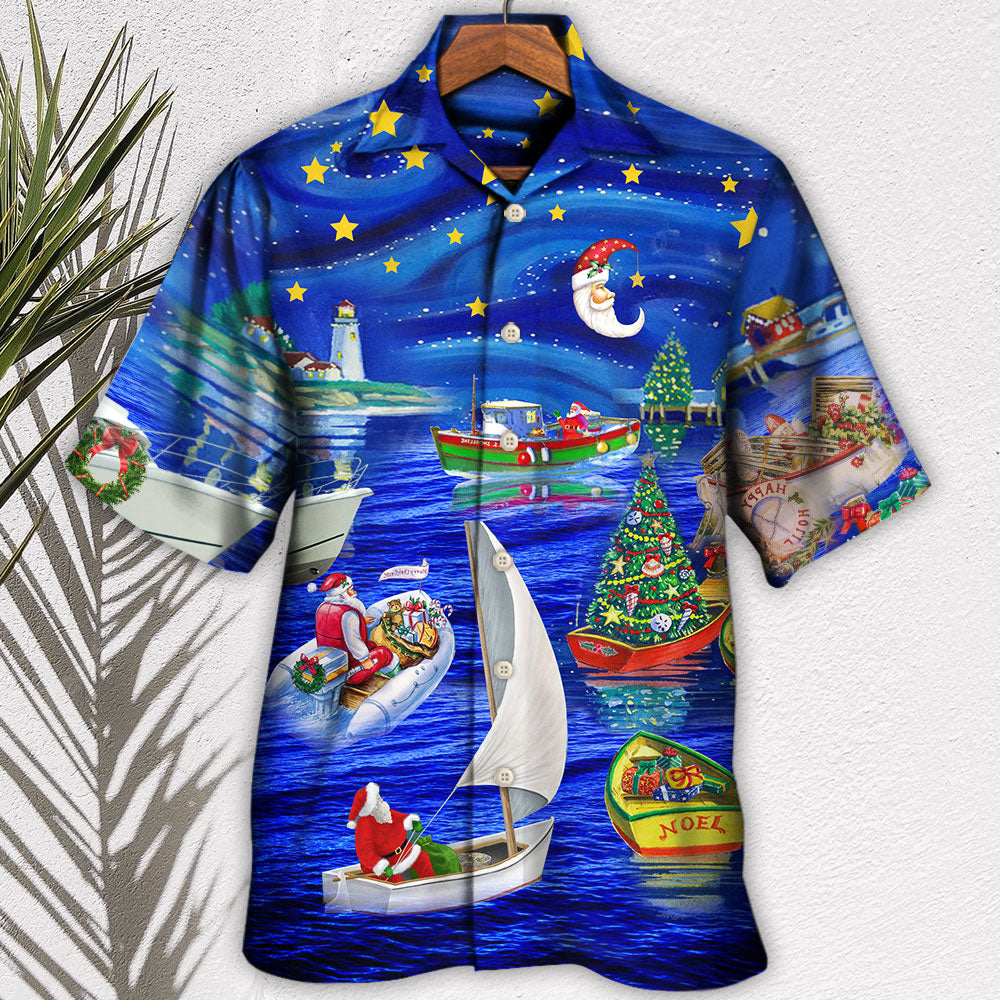 Christmas Coming On The Boat - Hawaiian Shirt - Reefox