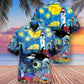 Lighthouse Finding Light In A Starry Night - Hawaiian Shirt - Reefox