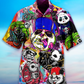 Panda Love Animals - Hawaiian Shirt - Reefox