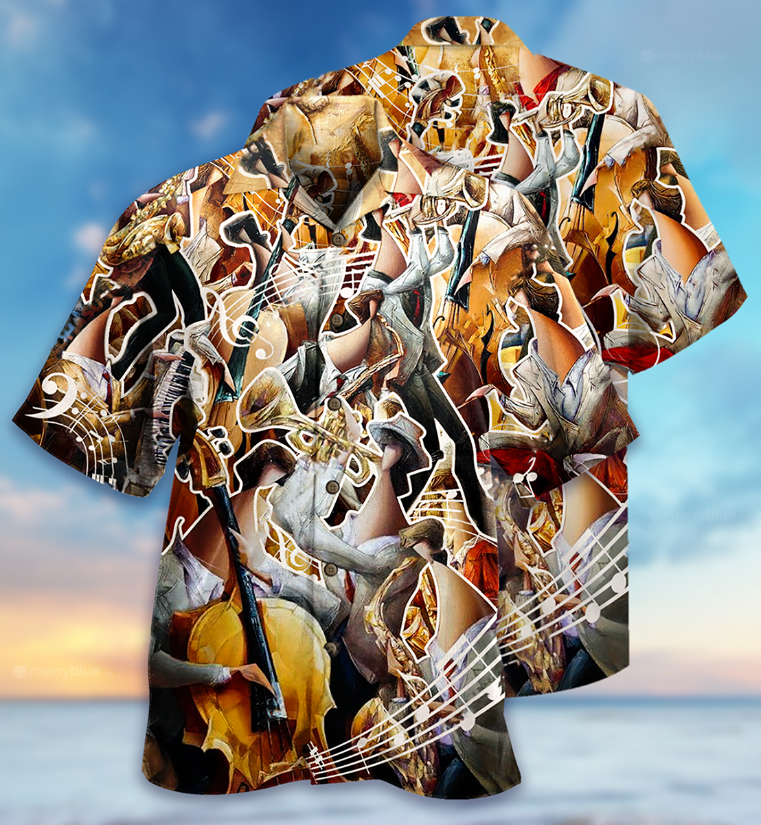 Music Love And Live - Hawaiian Shirt - Reefox