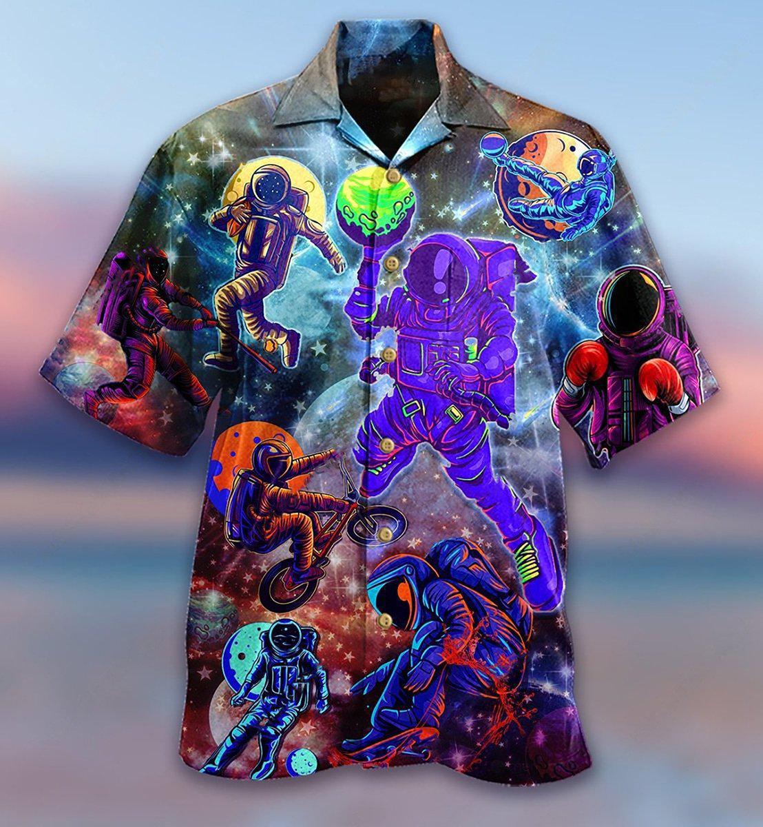 Galaxy Discover - Hawaiian Shirt - Reefox