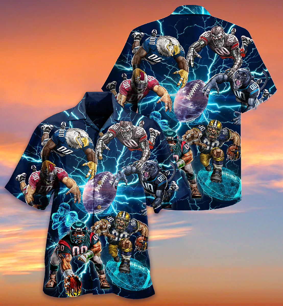 Rugby Lover - Hawaiian Shirt - Reefox