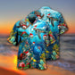 Turtle Love Christmas And Ocean - Hawaiian Shirt - Reefox
