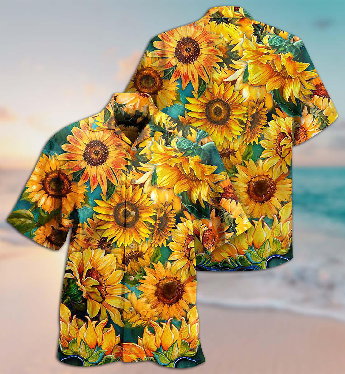 Sunflower Is Peace Life - Hawaiian Shirt - Reefox