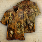 Skull Vintage Cool - Hawaiian Shirt - Reefox