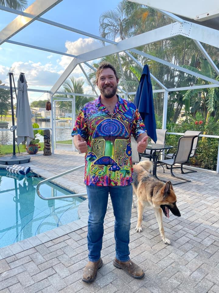 Hippie Mushroom Stunning Magic Style - Hawaiian Shirt - Reefox