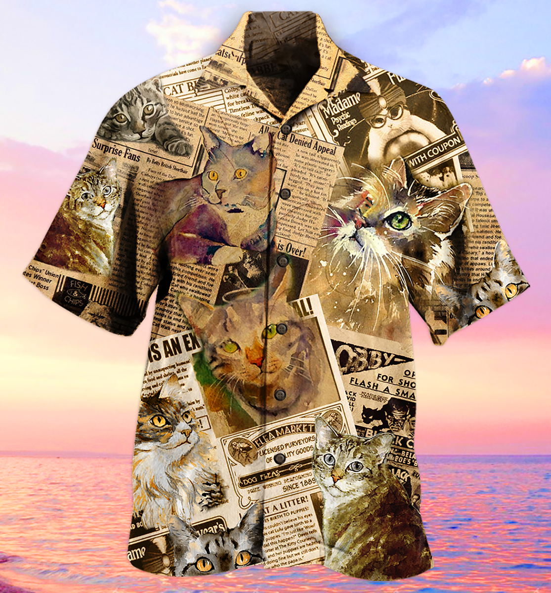 Cat Journal Unique - Hawaiian Shirt - Reefox