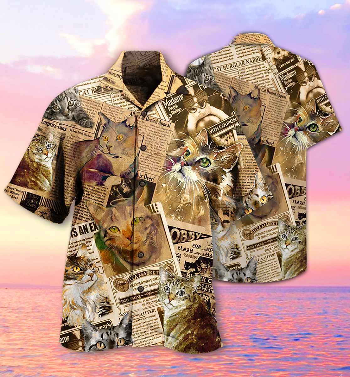 Cat Journal Unique - Hawaiian Shirt - Reefox