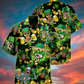 Irish Skull Love Beer - Hawaiian Shirt - Reefox