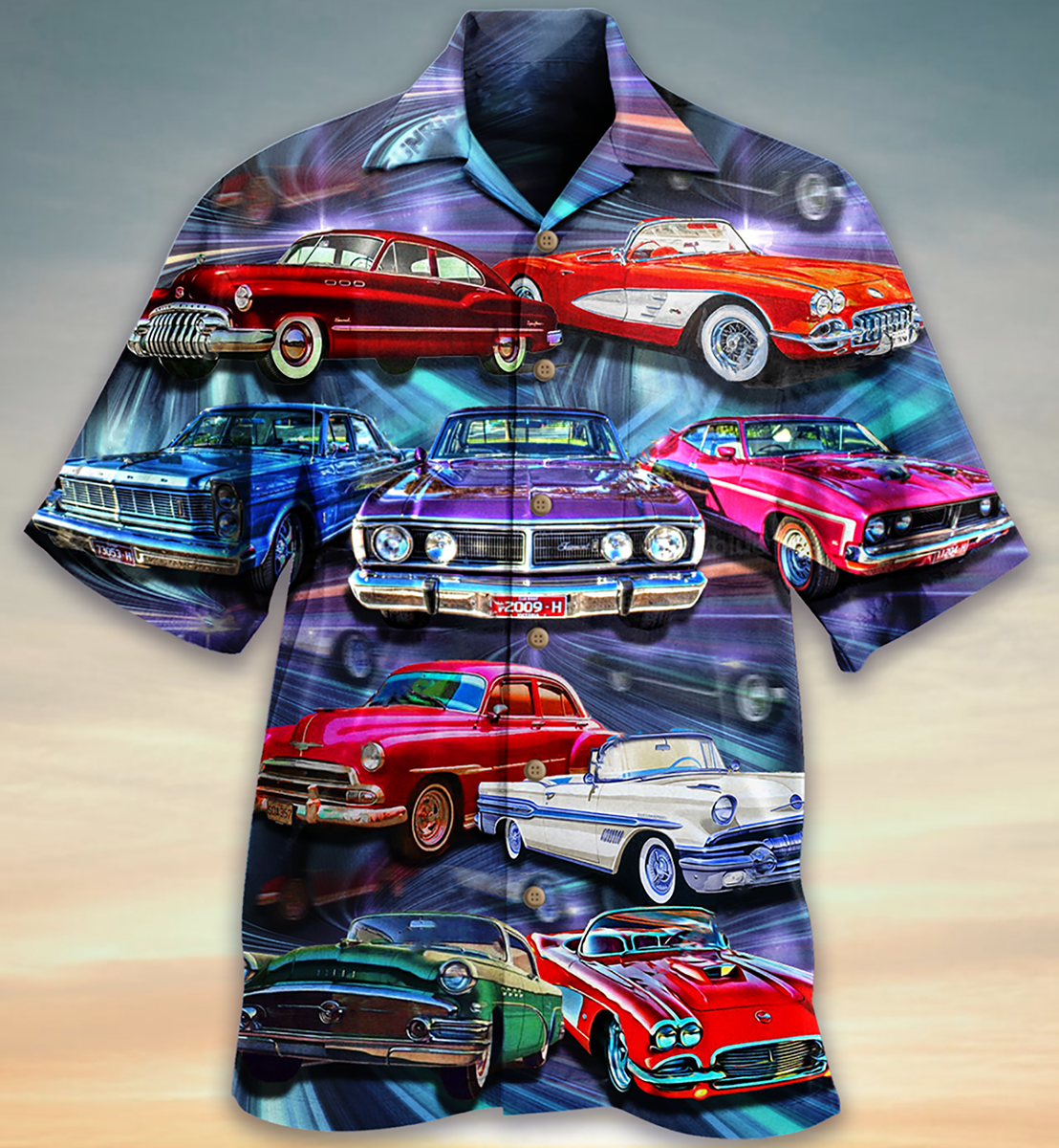 Car Color Mix Style - Hawaiian Shirt - Reefox