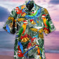 Parrot Love Xmas - Hawaiian Shirt - Reefox