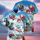 Shark Santa Love Xmas - Hawaiian Shirt - Reefox