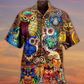 Owl Full Color Love Cool - Hawaiian Shirt - Reefox