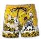 Beach Short / Adults / S Gnome Let It Be - Beach Short Reefox - Owls Matrix LTD
