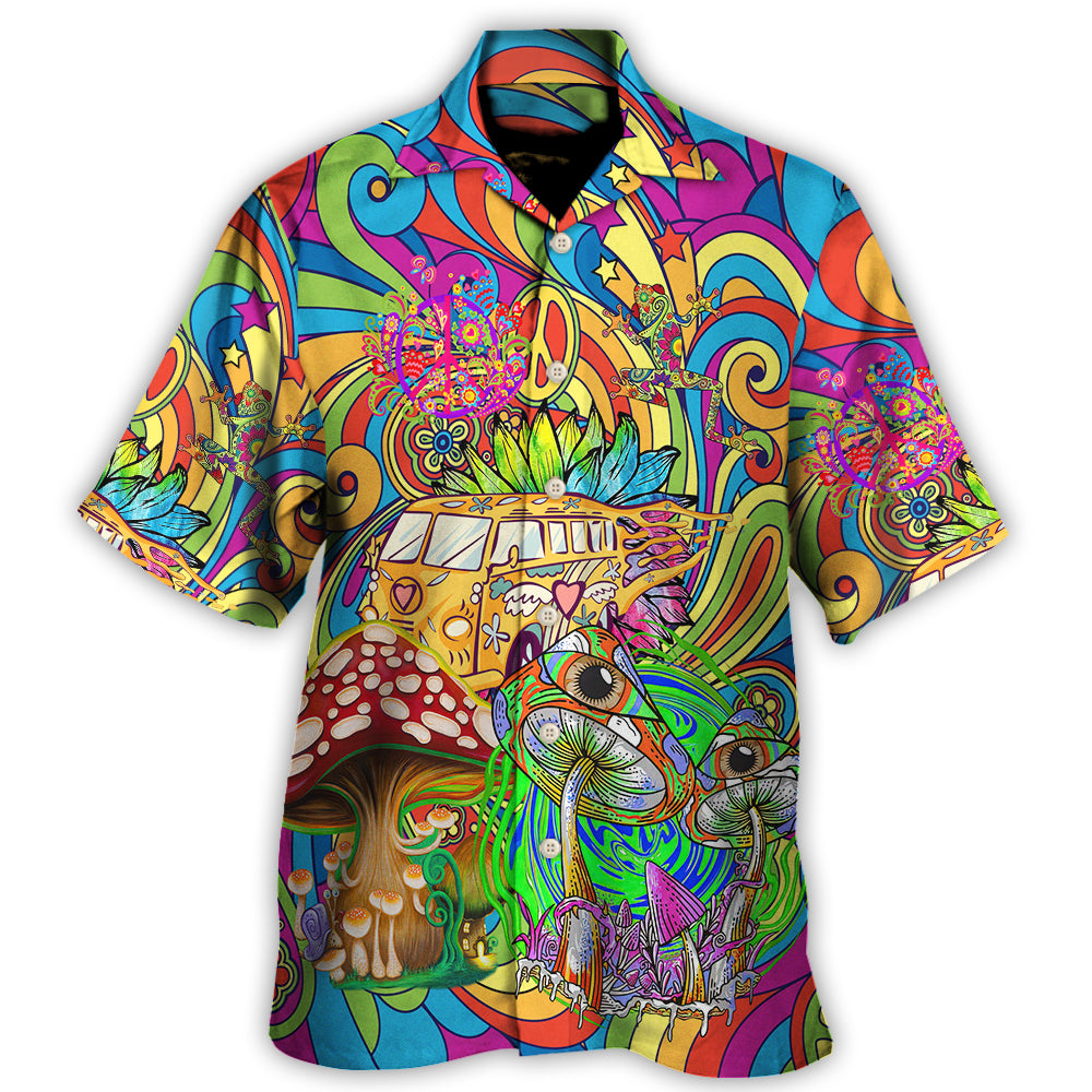 Hippie A Big Adventure Big Dream - Hawaiian Shirt - Reefox