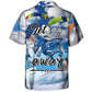 Parasailing Let's Fly Away With Shark - Hawaiian Shirt