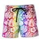 LGBT Tropical Leaf - Beach Short Reefox - Owls Matrix LTD