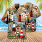 Lighthouse The Past Is A Lighthouse Not A Port - Hawaiian Shirt - Reefox